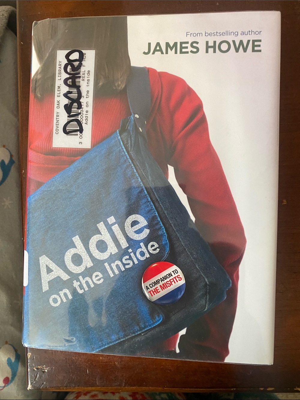 Addie on the Inside by - Blue Book Cover